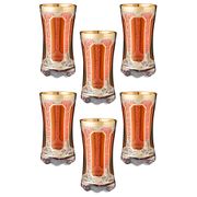 Набор стаканов для воды из 6 шт. рубикондо 370 мл.высота=14 см.