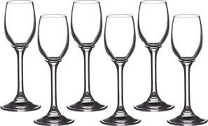 Набор рюмок из 6 шт. klara/sylvia 65 мл высота=15 см (кор=1набор.)