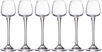 Набор рюмок из 6 шт. alizee/anser 70 мл высота=17,5 см (кор=8набор.)