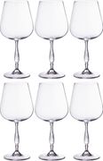Набор бокалов для вина из 6 шт. evita / scopus 540 мл. высота=23 см. (кор=1набор.)