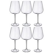 Набор бокалов для вина из 6 шт. amundsen/ardea высота=24,5 см 670 мл (кор=4набор.)
