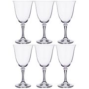 Набор бокалов для вина из 6 шт.  branta 360 мл высота=19,5 см (кор=1набор.)