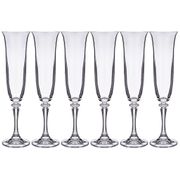 Набор бокалов для шампанского из 6 шт. branta 175 мл высота=23,5 см (кор=8набор.)