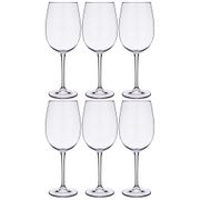 Набор бокалов для вина из 6 шт. esta/fulica 640 мл высота=25,5 см (кор=1набор.)