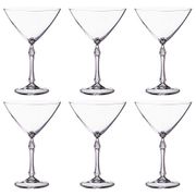 Набор бокалов для коктейлей из 6 шт. parus 280 мл высота=19,5 см (кор=4набор.)