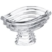 Фруктовница на ножке wave 30,5*21см. высота=18,5см.