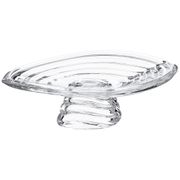 Блюдо на ножке wave 36*28см. высота=12см.