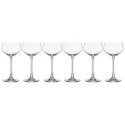 Набор бокалов для коктейля из 6 шт. alca 235 мл высота=19 см. (кор=4набор.)