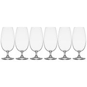 Набор бокалов для пива из 6 шт. beer 680 мл высота=20,5 см. (кор=4набор.)