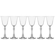Набор бокалов для вина из 6 шт. parus 185 мл высота=21,5 см. (кор=8набор.)