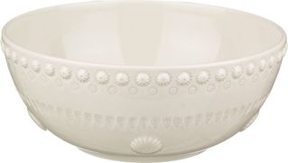 Салатник фантазия белый диаметр=23 см.