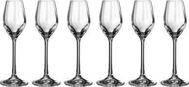 Набор рюмок из 6 шт. waterfall 60 мл. высота=17 см. (кор=8набор.)