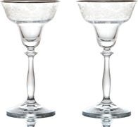 Набор подсвечников из 2 шт.снежинки диаметр=10 см. высота=19 см. (кор=1набор.)