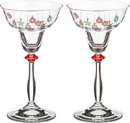 Набор подсвечников из 2 шт.елочные игрушки диаметр=10 см. высота=19 см. (кор=1набор.)