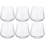 Набор стаканов из 6 шт. sandra 290 мл. высота=9 см