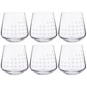 Набор стаканов из 6 шт. sandra 290 мл. высота=9 см