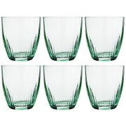 Набор стаканов из 6 шт. kate optic 300 мл. высота=9 см - 674-672