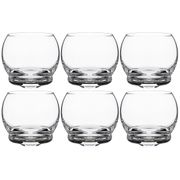 Набор стаканов crazy из 6 шт. 390 мл. высота=9 см. (кор=8набор.)