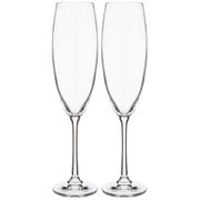 Набор бокалов для шампанского sophia из 2 шт. 230 мл высота=24,5 см (кор=24набор.)
