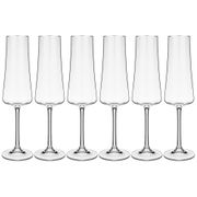 Набор бокалов для шампанского из 6 штук xtra 210 мл высота 26,6 см