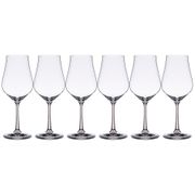 Набор бокалов для вина 350мл из 6 штук tulipa высота=22 см. (кор=8набор.)