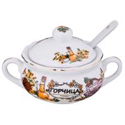 Соусник с крышкой объем 75 мл диаметр=7 см высота=6,5 см (кор=72шт.)