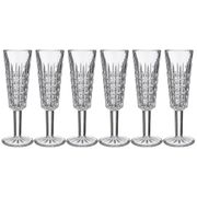 Набор бокалов для шампанского графика 6шт. серия muza color 150 мл высота=20 см. (кор=4наб.)