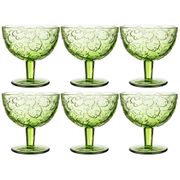 Набор бокалов для коктейлей джангл 6шт. серия muza color 320 мл высота=11 см. (кор=4наб.)