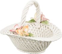 Изделие декоративное корзина с цветами 24*24*20 см. (кор=1шт.)