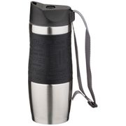 Термокружка agness 400 мл с кнопкой-стоппером (кор=30шт.)