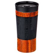 Термокружка agness с кнопкой-стоппером и удобной крышкой с доступом 360с, 380мл (кор=30шт.)