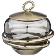 Емкость для ватных дисков 12*12*13.50 см (кор=12шт.)