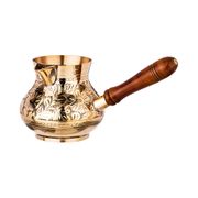 Турка резная 450мл. латунь (кор=40шт.)