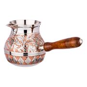 Турка резная 650мл. латунь (кор=30шт.)