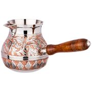 Турка резная 800мл. латунь (кор=30шт.)