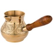 Турка резная 450мл. латунь (кор=40шт.)