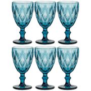 Набор бокалов для вина ромбо 6шт muza color 324мл