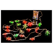 Гирлянда снежинки длина=3 м без батареек (кор=60шт.)