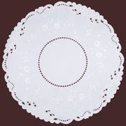 Декоративная салфетка диаметр 85 см, 100% полиэстер круглая