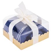  салфетка махровая бон аппетит 35х35см, 100% хлопок, синий, вышивка