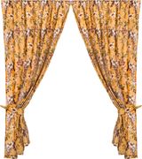Штора с подхватами 150*250 см из 2шт  100% х/б,горчица