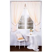 Комплект штор кухонных из 2-х шт нега,145х180см, 100% пэ, с кружевом,