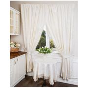 Комплект штор из 2-х шт панакота, 145х250, 100% пэ, крем