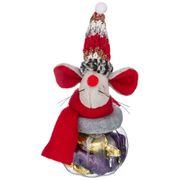 Упаковка для подарков веселые мышки диаметр=7 см. высота=17 см. без упаковки (мал=12шт./кор=192шт.