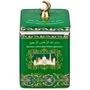 Банка для чая сура аятуль-курси 11*8*8 см (кор=36шт.)