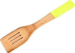 Лопатка кухонная agness c силиконовой вставкой 30*6 см бамбук (кор=40шт.)