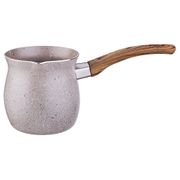 Турка agness с антипригар.мрамор. покрытием и ручкой soft touch 600 мл без упаковки (кор=36шт.)