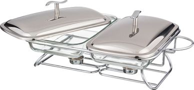 Мармит двойной agness 1,5/1,5 л. 47,5*29*16 см. (кор=4шт.)