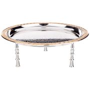 Поднос сервировочный на ножках agness диаметр=39,5 см высота=12 см (кор=12шт.)