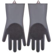 Силиконовые перчатки для мытья посуды 31*15 см (кор=24шт.)